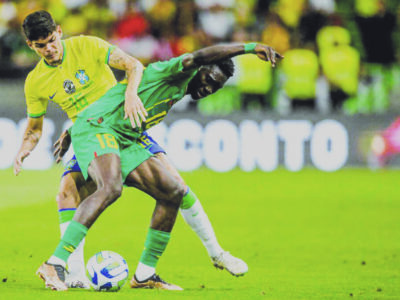 Seleção Brasileira leva 4 do Senegal