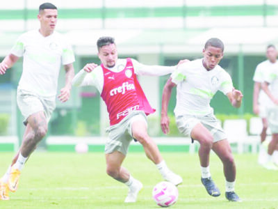 Palmeiras se reapresenta e treina de olho no Bahia