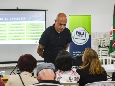 Reuniões do Fala Curitiba continuam a partir de segunda-feira em seis regionais da cidade