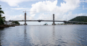 Último estai da Ponte de Guaratuba deve ser instalado na virada do mês