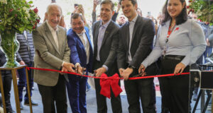 Vice-governador Darci Piana prefeito Eduardo Pimentel participam da inauguração de loja 100% autônoma do Grupo Muffato